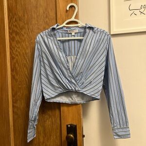 Cotton Striped Women's Top